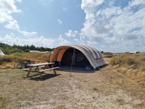 Mooie ruime tent te huur op camping Stortemelk te Vlieland, Caravans en Kamperen, Tenten, Ophalen of Verzenden