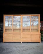 Grote/ Brede schoolkast teakhout | Xxl winkelkast teak #2582, Niet ingevuld, 200 cm of meer, Niet ingevuld, Ophalen of Verzenden