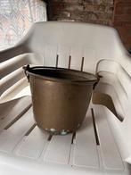 TK koperen pot met hengsel, Antiek en Kunst, Antiek | Koper en Brons, Ophalen of Verzenden