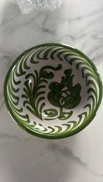 3x Lenta Living keramiek Handgeschilderde Schalen, Porselein of Keramiek, Schaal, Rond, Nieuw