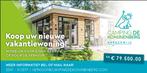 Een vakantiewoning kopen als investering? Vanaf €79.500,00!, Huizen en Kamers, Recreatiewoningen te koop, Chalet, Gelderland