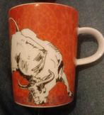 Arzberg koffie beker torero grenzeloos geluk S. Zaspel, Ophalen of Verzenden, Zo goed als nieuw