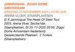 Jamiroquai concert tickets Ziggo Dome november 25, Twee personen, November