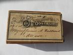 Antiek apothekersdoosje Dr.C.Preij Oostburg 1918, Ophalen of Verzenden, Gebruikt