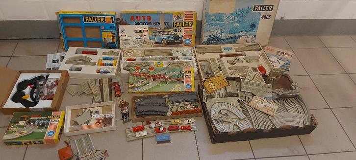 Faller a.m.s. verzameling, Hobby en Vrije tijd, Modeltreinen | H0, Gebruikt, Brug, Tunnel of Gebouw, Gelijkstroom of Wisselstroom