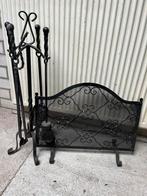 IJzeren haardstel, Huis en Inrichting, Haarden, Ophalen, Gebruikt, Houthaard