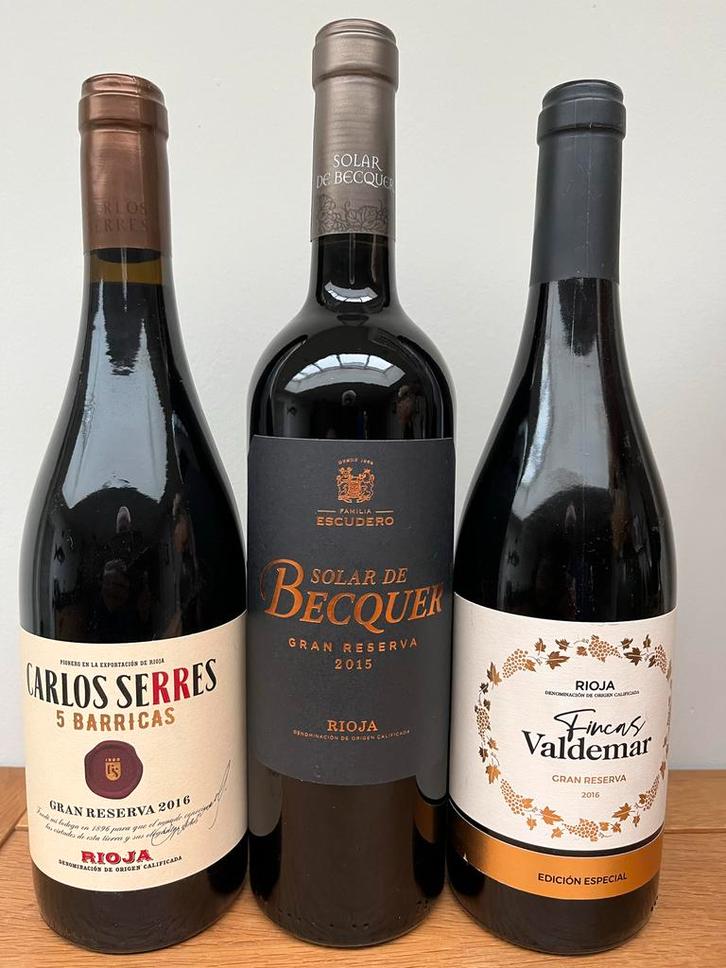 Top Rioja’s, Verzamelen, Wijnen, Nieuw, Rode wijn, Spanje, Vol, Ophalen of Verzenden