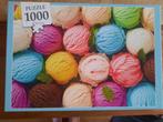 Puzzel 1000 stukjes ijsbolletjes, Ophalen of Verzenden, 500 t/m 1500 stukjes, Zo goed als nieuw, Legpuzzel