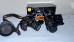 Nikon D3500 + 3 lenzen (18-55, 18-140, 30mm), Gebruikt, Spiegelreflex, Ophalen of Verzenden, 4 t/m 7 keer