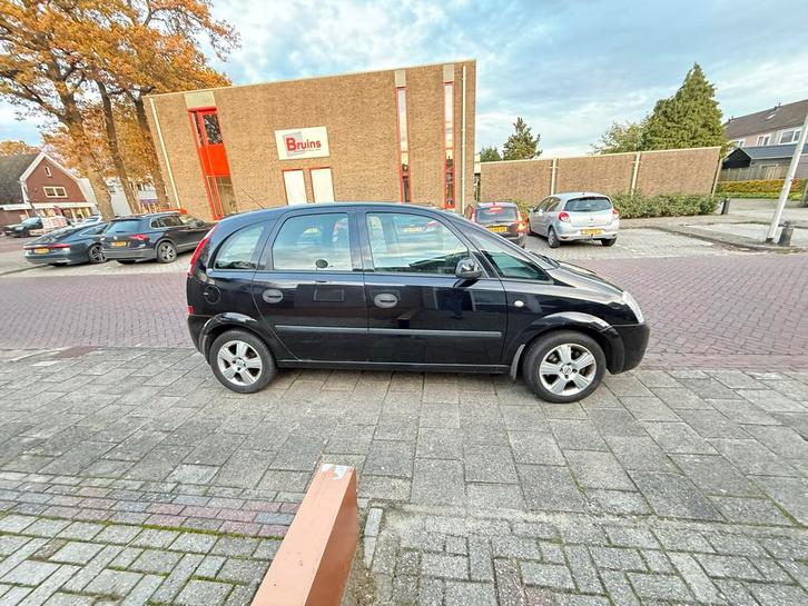 Opel Meriva 1.6 16V 2005 Zwart, Auto's, Opel, Particulier, Meriva, Benzine, D, MPV, Handgeschakeld, Origineel Nederlands, Zwart