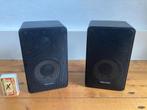 Boekenkast boxjes mini 40 watt 8 ohm ophang speakertjes, Ophalen of Verzenden, Zo goed als nieuw, Front, Rear of Stereo speakers