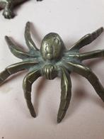 50er jaren Koperen/ messing spin en salamander, Antiek en Kunst, Ophalen of Verzenden