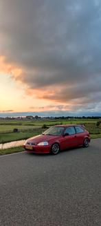 Honda Civic 1.4I 66KW 1999 Rood, Auto's, 4 cilinders, Origineel Nederlands, Particulier, 30 €/maand