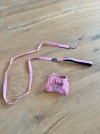 🌸 Curli tuigje roze XXXS met riem kleine hond/puppy 🌸, Ophalen of Verzenden, Zo goed als nieuw
