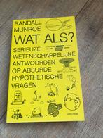 Randall Munroe - Wat als?, Randall Munroe, Ophalen of Verzenden, Zo goed als nieuw