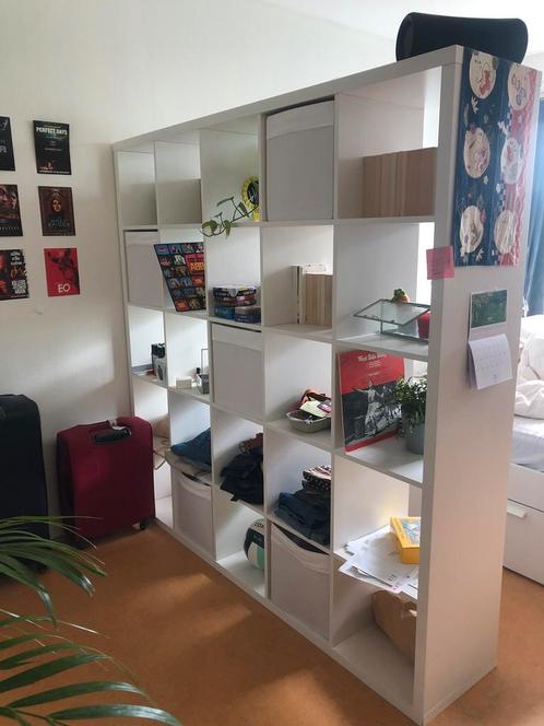 Kallax 5x5 White, Huis en Inrichting, Kasten | Wandmeubels, Zo goed als nieuw, 150 tot 200 cm, 150 tot 200 cm, 25 tot 50 cm, Ophalen