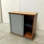 Steelcase houten roldeurkast - 75x80x45 cm, Huis en Inrichting, Kasten | Roldeurkasten en Archiefkasten, Gebruikt