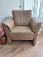 Leren fauteuil, Ophalen, Gebruikt, Minder dan 75 cm, Leer