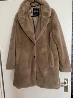 Zara bontjas nieuw M, Maat 38/40 (M), Bruin, Zara, Nieuw