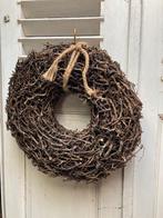 Grote zware krans Met touw sober,landelijk, Huis en Inrichting, Woonaccessoires | Kransen, Ophalen of Verzenden, Zo goed als nieuw