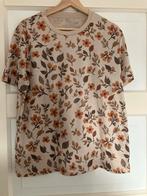 Shein T-shirt bloemenprint maat L, Beige, Maat 42/44 (L), Nieuw, Ophalen of Verzenden