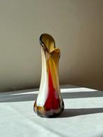 Vaas, marinha grande murano stijl glas midcentury, Antiek en Kunst, Kunst | Designobjecten, Ophalen of Verzenden