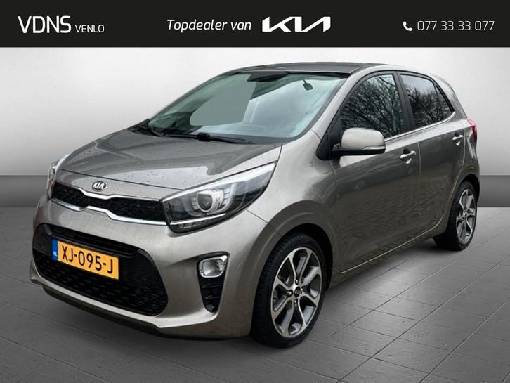 Kia Picanto 1.0 CVVT Design Edition Ledere Bekleding, Auto's, Kia, Te koop, Picanto, ABS, Achteruitrijcamera, Airbags, Airconditioning