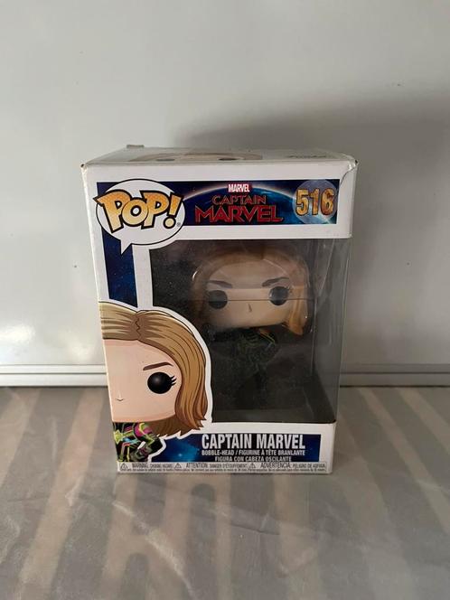 Funko pop 516 captain marvel, Verzamelen, Poppetjes en Figuurtjes, Gebruikt, Ophalen