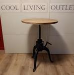 Crank Eet/ Bartafel rond 75 cm met €120,= korting, Ophalen, 50 tot 100 cm, Rond, 50 tot 100 cm