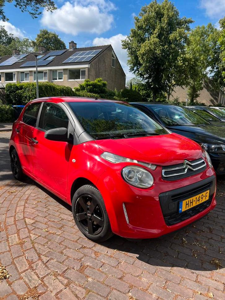 Citroën C1 1.0 (de goedkoopste online) 68PK S&S 5D 2015 Rood, Auto's, Citroën, Particulier, C1, Benzine, A, Hatchback, Handgeschakeld