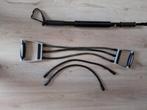 Fitness Elastieken Set - Borst Expander, Ophalen of Verzenden, Zo goed als nieuw, Rug, Weerstandband