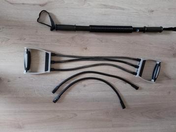 Fitness Elastieken Set - Borst Expander beschikbaar voor biedingen