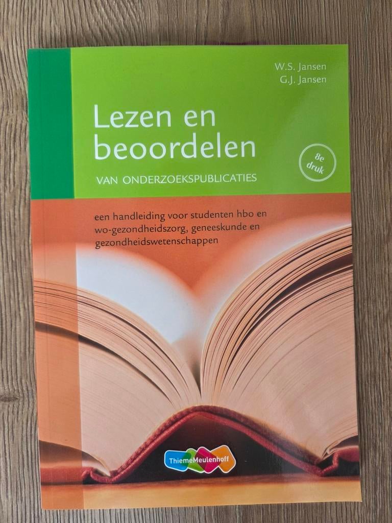 Lezen en beoordelen - Onderzoekspublicaties, Boeken, Studieboeken en Cursussen, W.S. Jansen, G.J. Jansen, Zo goed als nieuw, Alpha