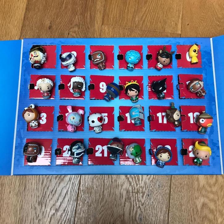Fortnite funko adventskalender, Verzamelen, Poppetjes en Figuurtjes, Zo goed als nieuw, Ophalen of Verzenden
