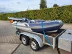 Hibo RIB met Yamaha 9.9 PK buitenboordmotor, Watersport en Boten, Gebruikt, Yamaha, Ophalen of Verzenden, Benzine