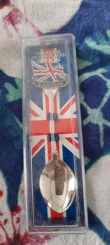 theelepel silver plated London beschikbaar voor biedingen