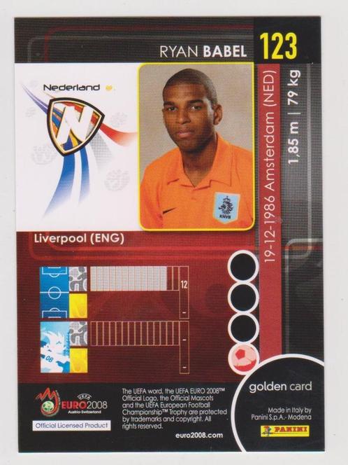 Panini Premium krt EK2008, EK 2008, Verzamelen, Sportartikelen en Voetbal, Zo goed als nieuw, Poster, Plaatje of Sticker, Buitenlandse clubs