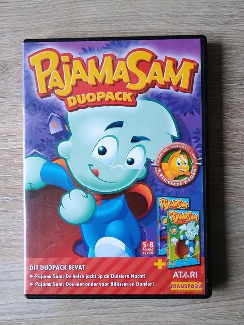 pc pajama sam duopack duistere nacht en bliksem en donder, Spelcomputers en Games, Games | Pc, Gebruikt, Ophalen of Verzenden