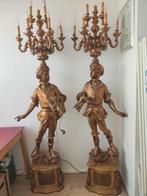 Blackamoor-torches staande lampen, Antiek en Kunst, Kunst | Beelden en Houtsnijwerken, Ophalen