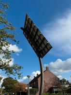Zonnepanelen (20x) op stormbestendige zuil van 10m, Ophalen, Gebruikt, Compleet systeem