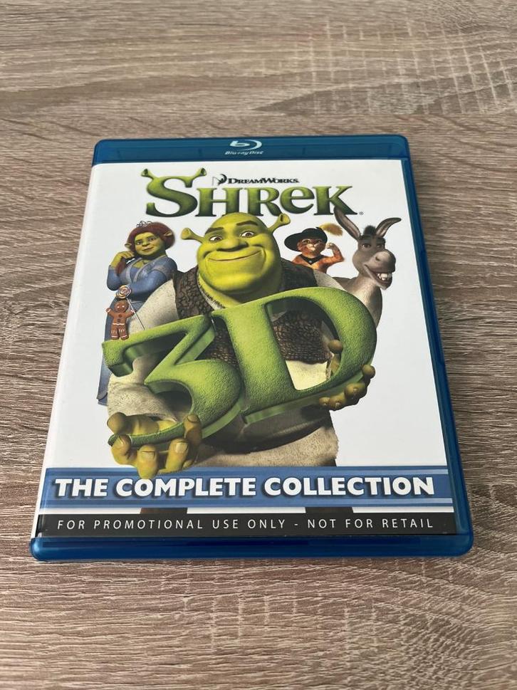 Blu-ray's Shrek - The Complete Collection 3D, Cd's en Dvd's, Blu-ray, Gebruikt, Tekenfilms en Animatie, 3D, Ophalen of Verzenden