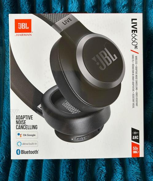 Nieuwe JBL koptelefoon zwart live 660 NC te koop in Assen, Audio, Tv en Foto, Koptelefoons, Nieuw, Overige merken, Ophalen