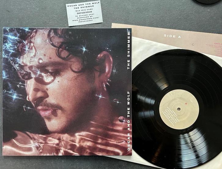 OSCAR AND THE WOLF - The shimmer ( LP ), Cd's en Dvd's, Vinyl | Rock, Zo goed als nieuw, Poprock, 12 inch, Ophalen of Verzenden