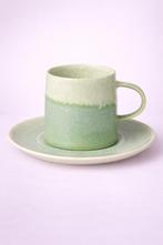 J-Line Mok Met Schotel Noa – Groen Porselein (200 ML), Rue de la Forêt 5 7522 Marquain (Tournai-Ouest 2) Belgium, Nieuw, Ophalen of Verzenden