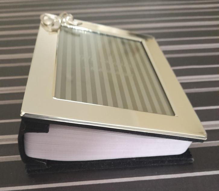 Mascagni verzilverd fotolijst/album, Huis en Inrichting, Woonaccessoires | Lijsten, Zo goed als nieuw, Minder dan 50 cm, Overige materialen
