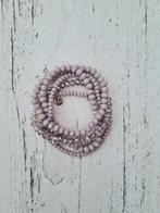 Biba lila kralenarmbandjes 4 euro pst nieuw, Sieraden, Tassen en Uiterlijk, Armbanden, Paars, Kunststof of Plastic, Nieuw, Ophalen of Verzenden