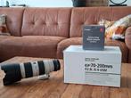 canon EF 70-200 mm f2.8 mark ii met verloopring RF naar EF, Audio, Tv en Foto, Fotografie | Lenzen en Objectieven, Ophalen, Gebruikt