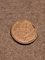 munt Nederland 1/2 cent 1940, Ophalen of Verzenden, Koningin Wilhelmina, Overige waardes, Losse munt