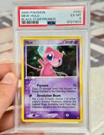 2006 POKEMON #040 MEW-HOLO BLACK STAR PROMOS psa-6 grade, Ophalen of Verzenden, Zo goed als nieuw, Losse kaart, Foil