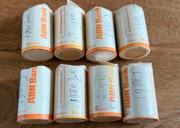 Rijksdaalders 1980 - 8 rollen met elk 20 munten beschikbaar voor biedingen